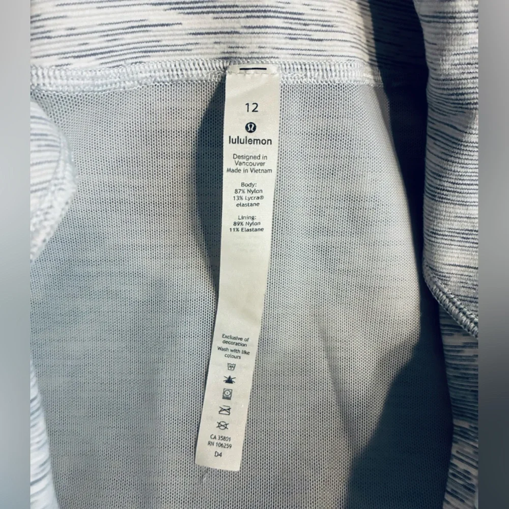 Lululemon Define Jacket in Wee Are From Space Nimbus Battleship Size 12 - Picture 6 of 7